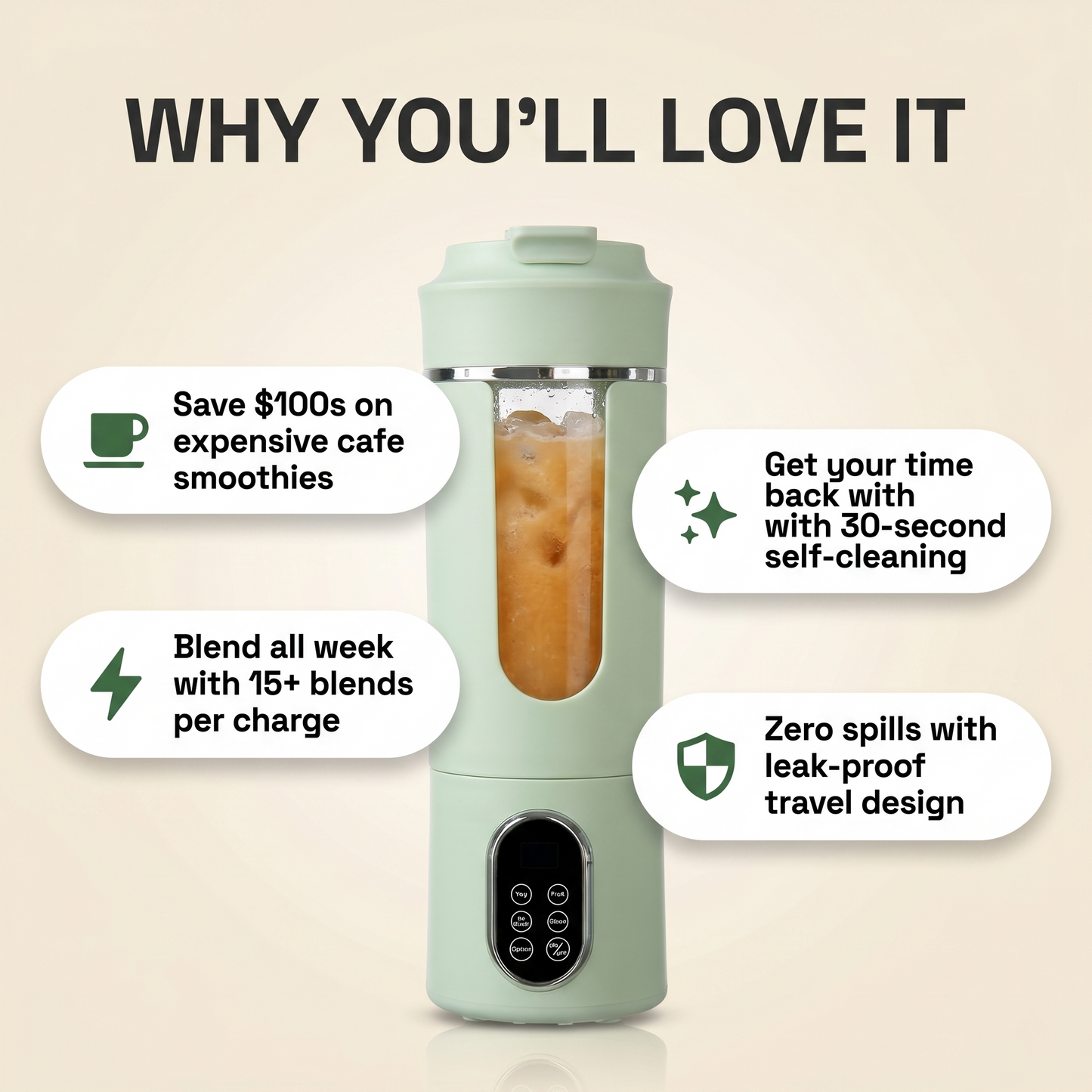 AeroBlend Pro Wireless Blender